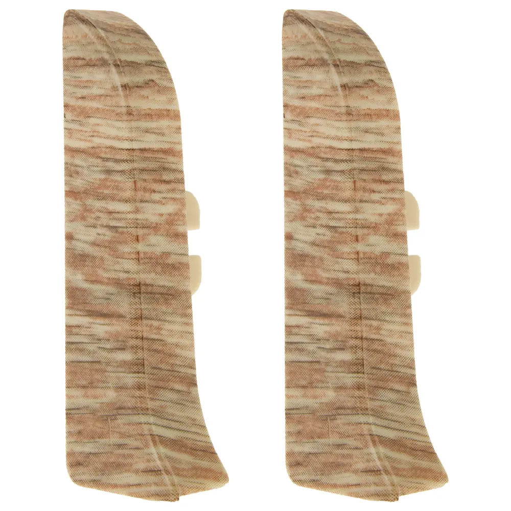 Заглушка для плинтуса левая и правая Artens «Верона» 65 мм 2 шт STLM-2169050