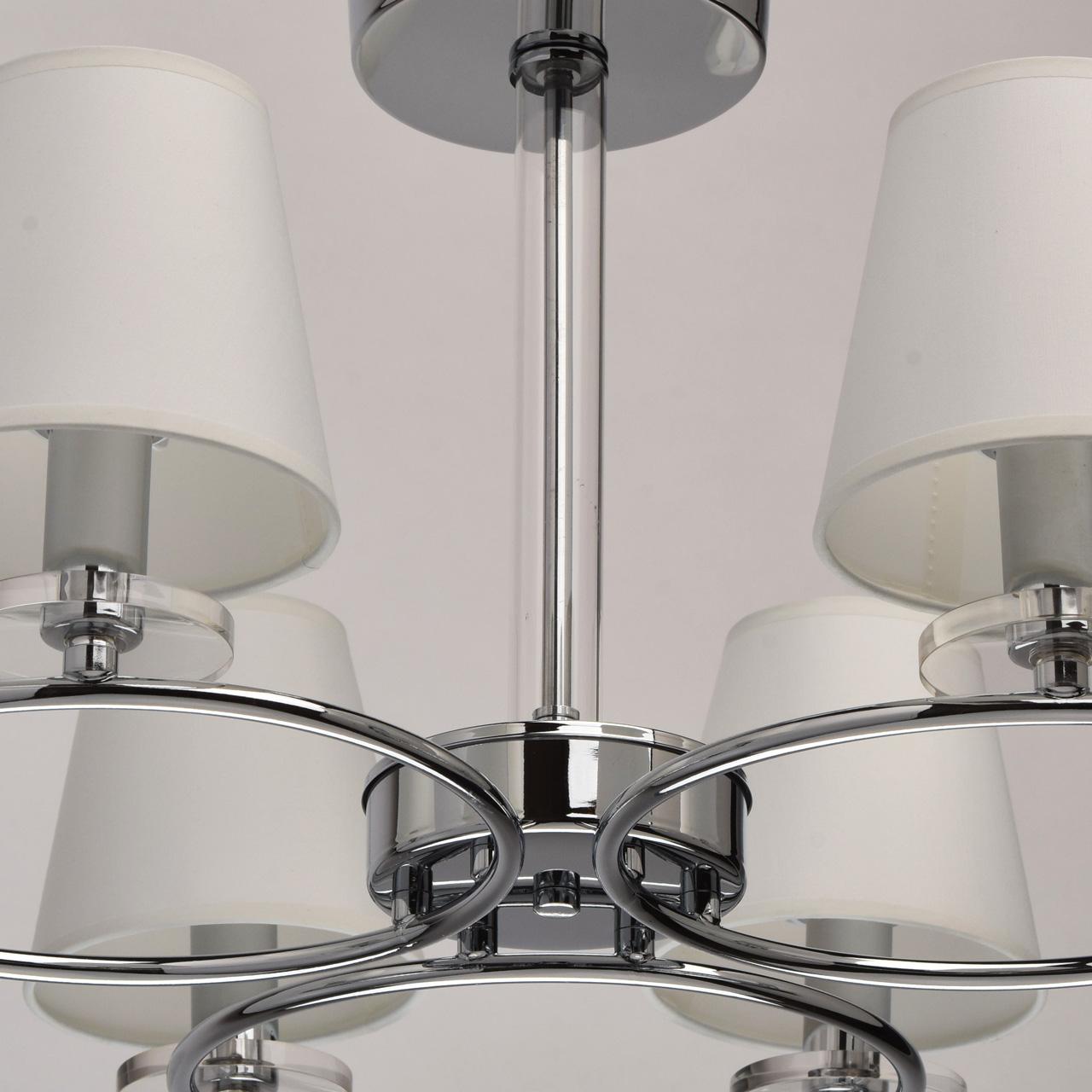 Потолочная люстра MW-Light Онтарио 1 692010106 белая MW-LIGHT ДИЗАЙНЕРСКИЕ, ОНТАРИО 187971 Белый  - Вид №1