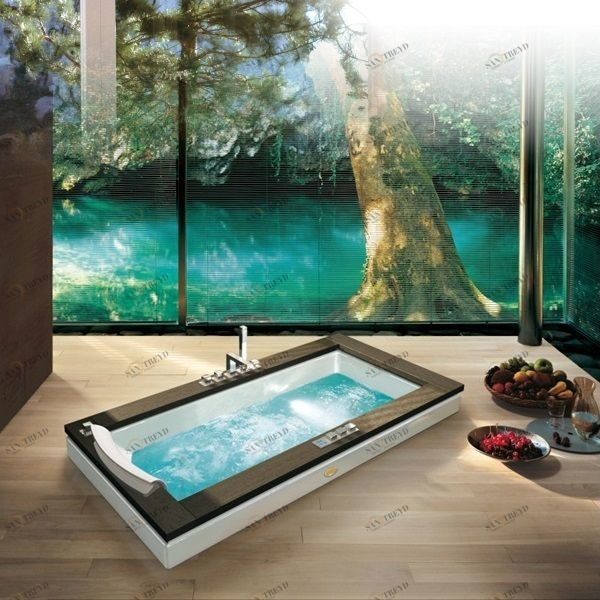 Ванна встроенная без гидромассажа Aura Uno Design 9450-079-Dx Jacuzzi 9450079DX