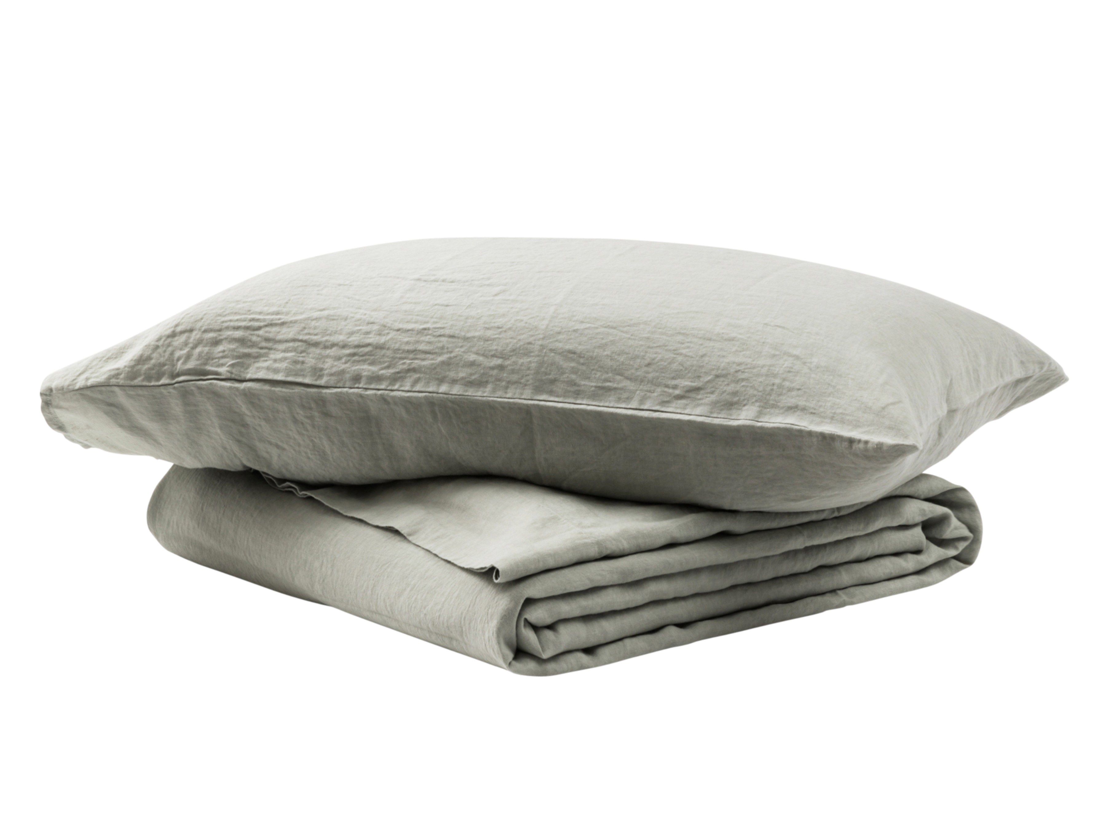 Комбинированная однотонная кровать из льна Lanerossi LIPARI ARCH-00036447 - Вид №10