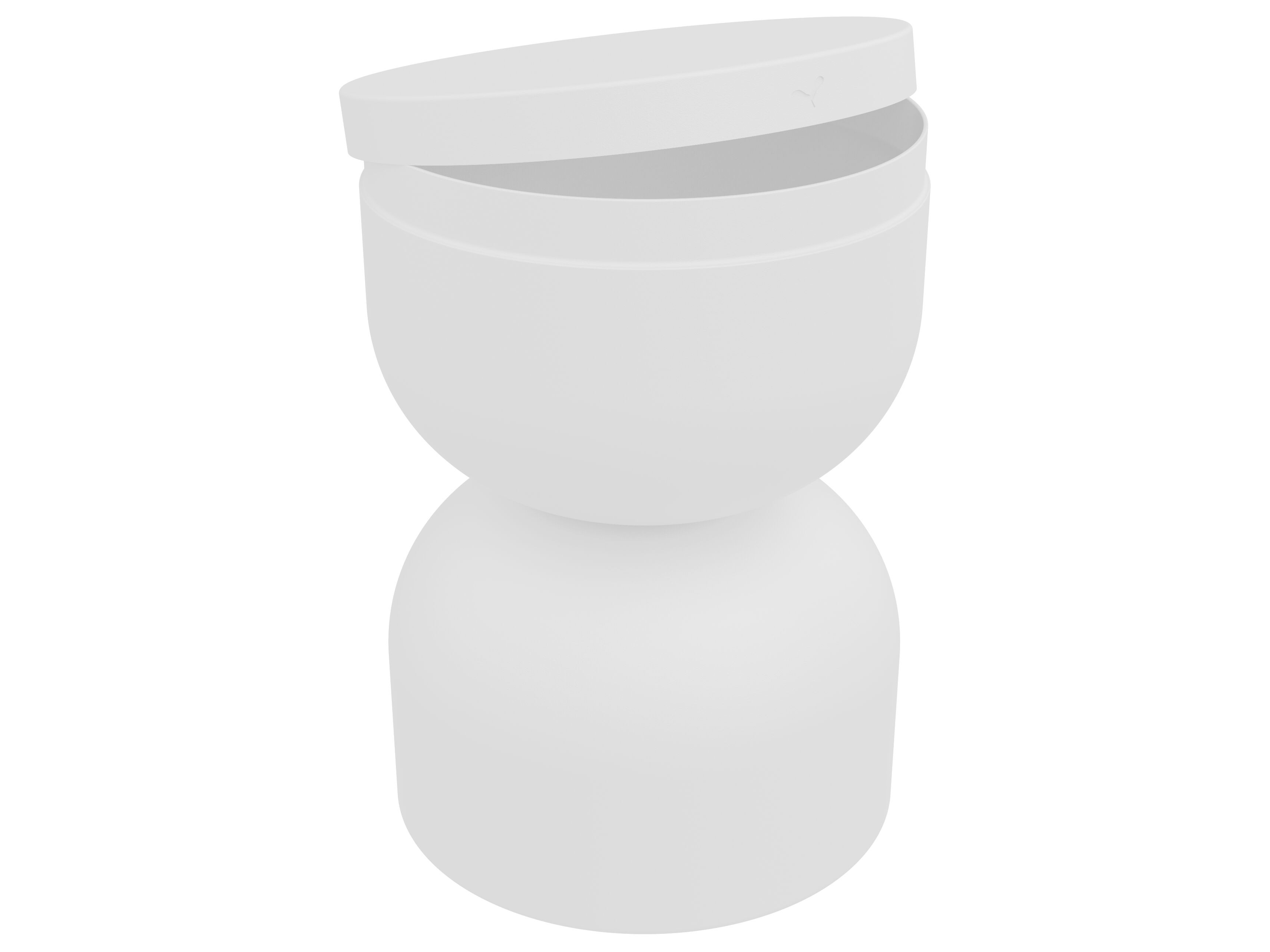 Алюминиевый журнальный столик с отсеком для хранения Fermob Piapolo ARCH-00027214 - Вид №2