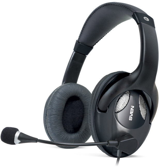SV-0410670MV Наушники с микрофоном ap-670mv, черный Sven Santreyd 