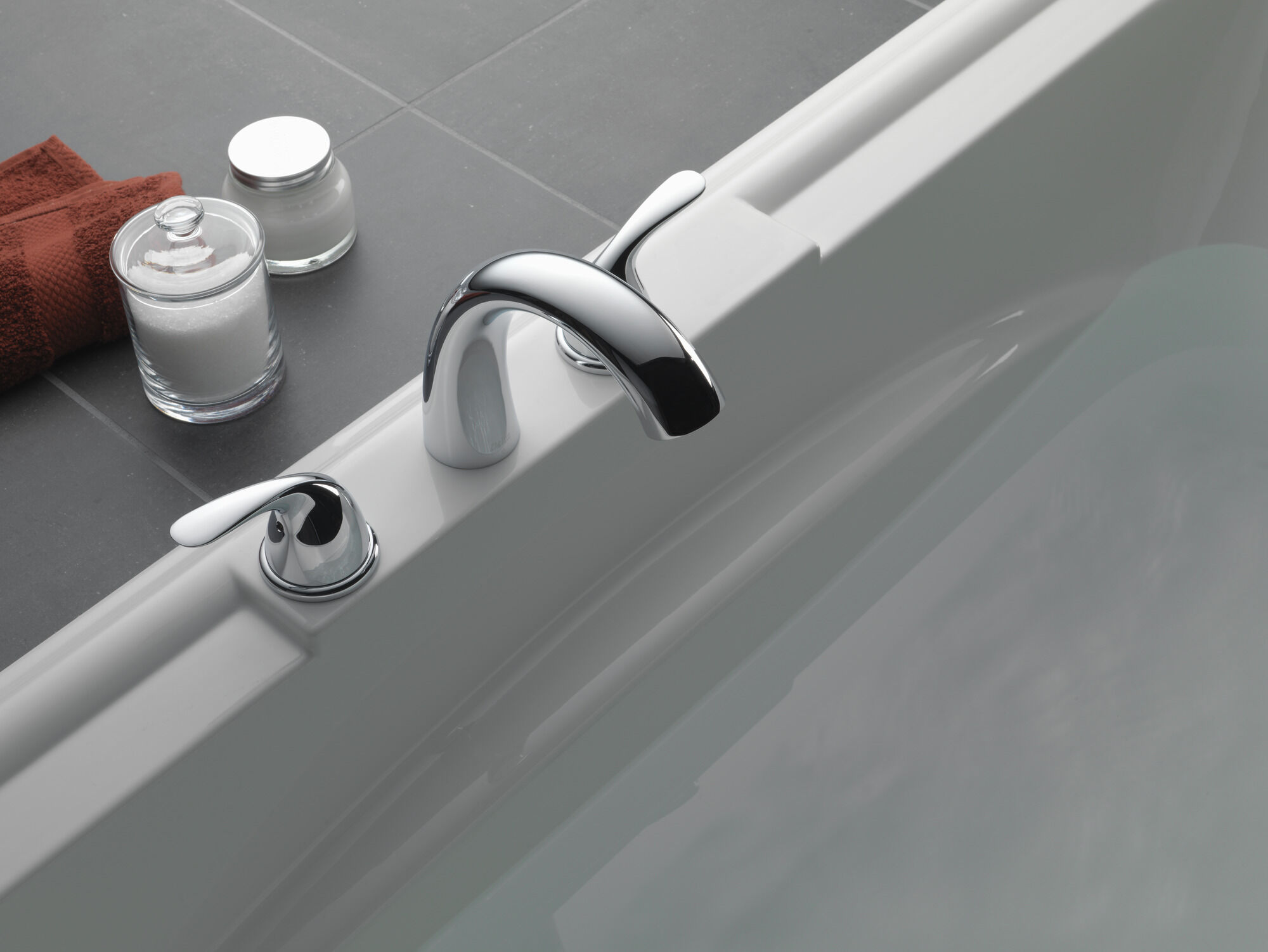 T5722 Отделка садовой ванны Delta Faucet Classic Хром - Вид №1