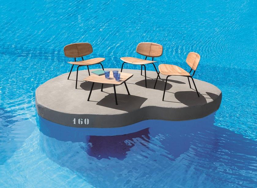 Ethimo Квадратный садовый столик из тика Agave Agtabant0 - Вид №6