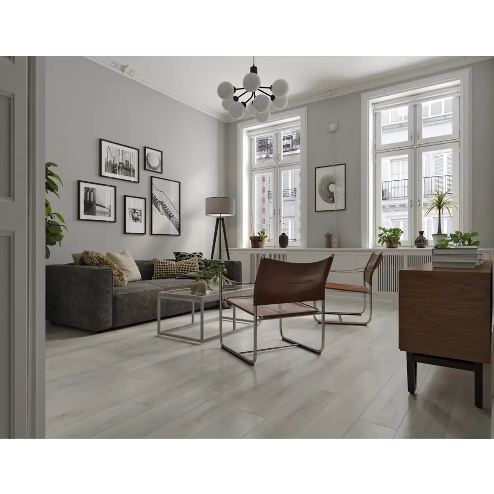 SPC плитка Natisston Дуб беленый 34 класс толщина 4 мм 2.232 м² STLM-2188673 - Вид №6