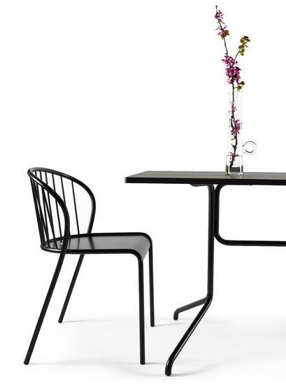 Atipico Садовый стул из окрашенного металла Cannet sun-id-1365435 - Вид №3