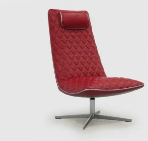 Tonino Lamborghini Casa Поворотное кожаное кресло с подголовником