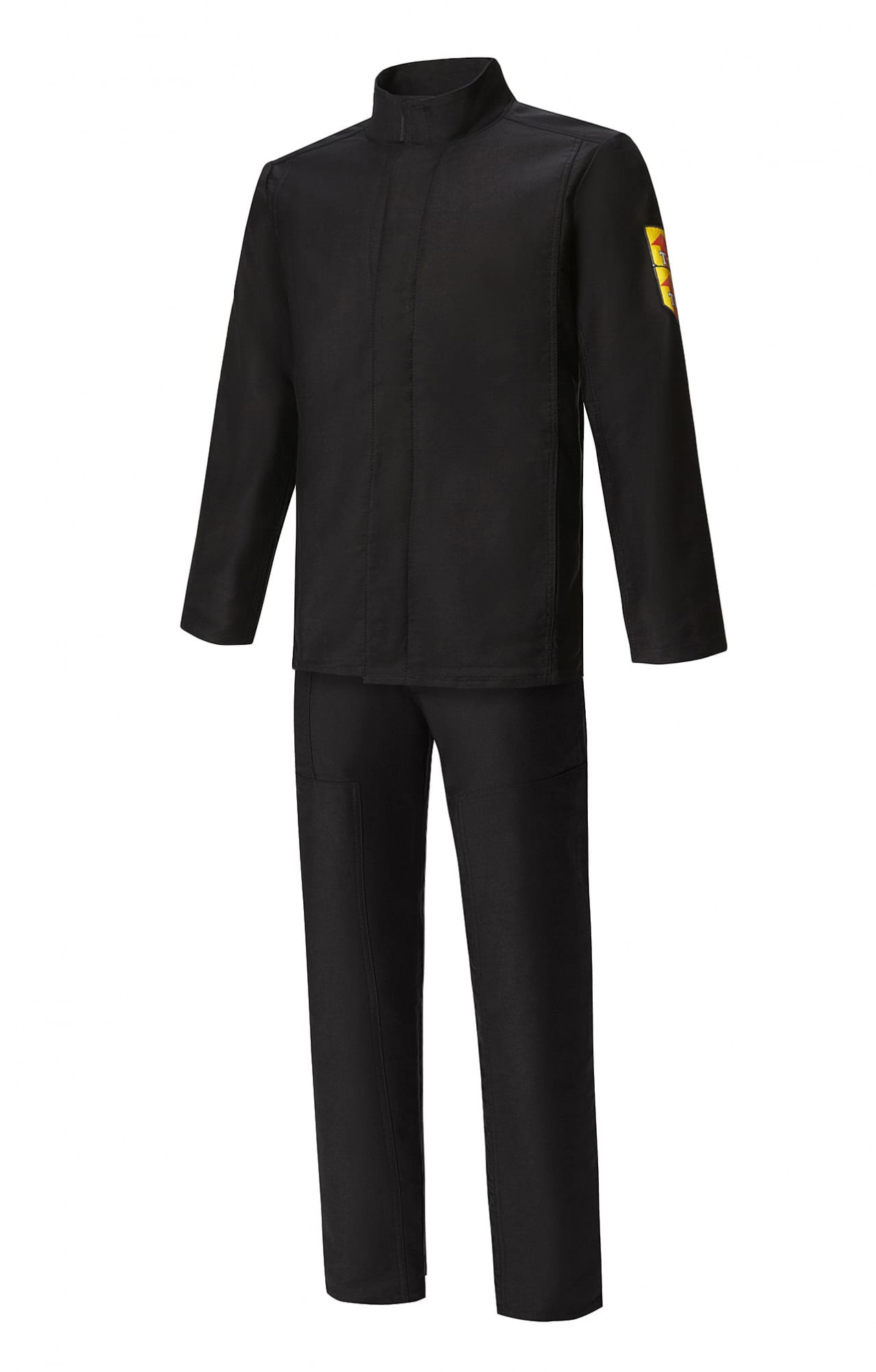 5028040 Костюм молескиновый от повышенных температур черный  Сварщик размер 52-54/182-188 Спецодежда 