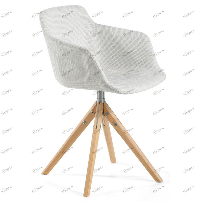 Кресло поворотное DC-S084A от Angel Cerda ANGEL CERDA ДИЗАЙНЕРСКИЕ 321431 Белый 