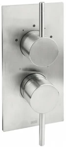 FIR Italia Наружная часть для встраиваемого настенного смесителя для душа  CLEOSTEEL 48 48.5018.8