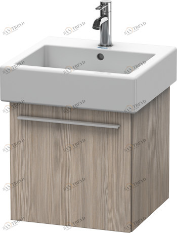 XL604303131 X-Large Тумбочка подвесная Сосна серебристая, декор Duravit