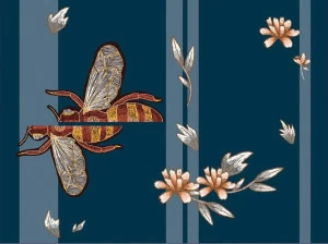 YO2 Прямоугольный коврик из полиамида с рисунком Art slots