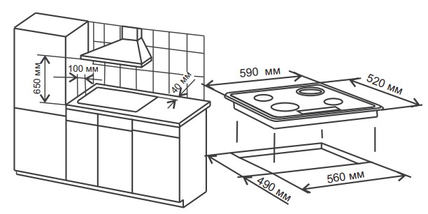 5366319 Электрическая варочная поверхность De Luxe 595204.04эвс STDN-0145084 - Вид №7