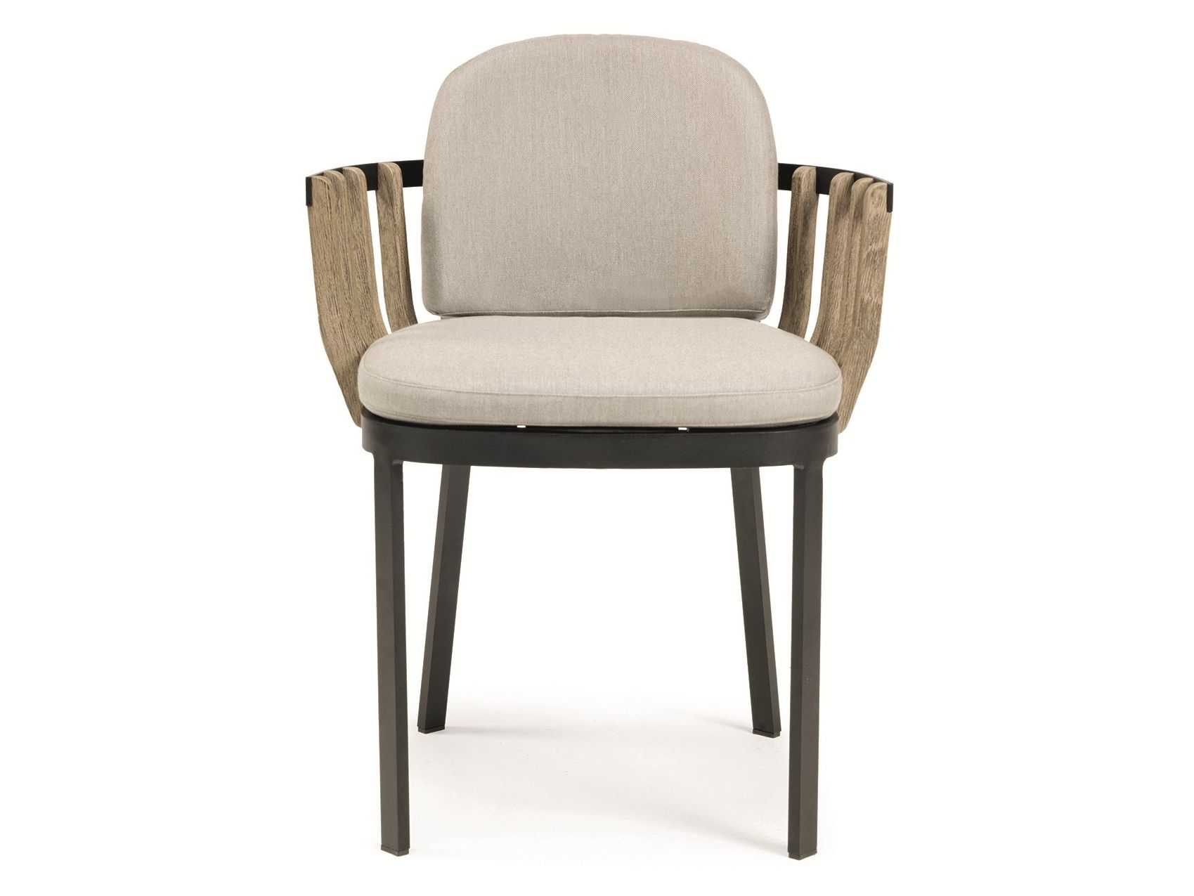 Стул для сада из тикового дерева с подлокотниками Ethimo ARCH-00131586