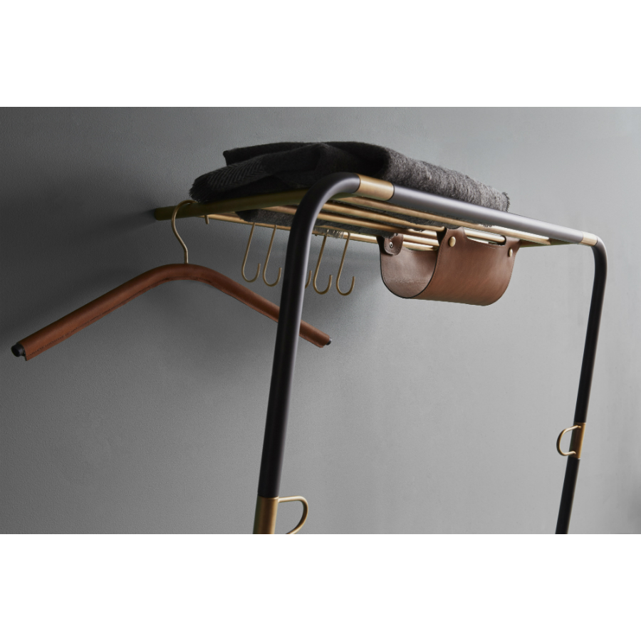 Вешалка в прихожую Lean On Me, черная UMAGE 5251 - Вид №3