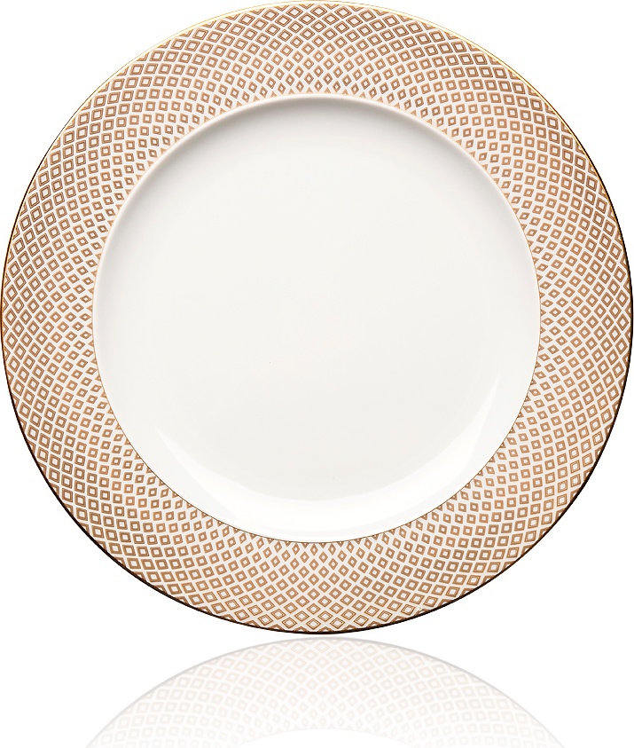 10621277 Rosenthal Тарелка обеденная Rosenthal Францис Карро Беж 27см, фарфор Фарфор 