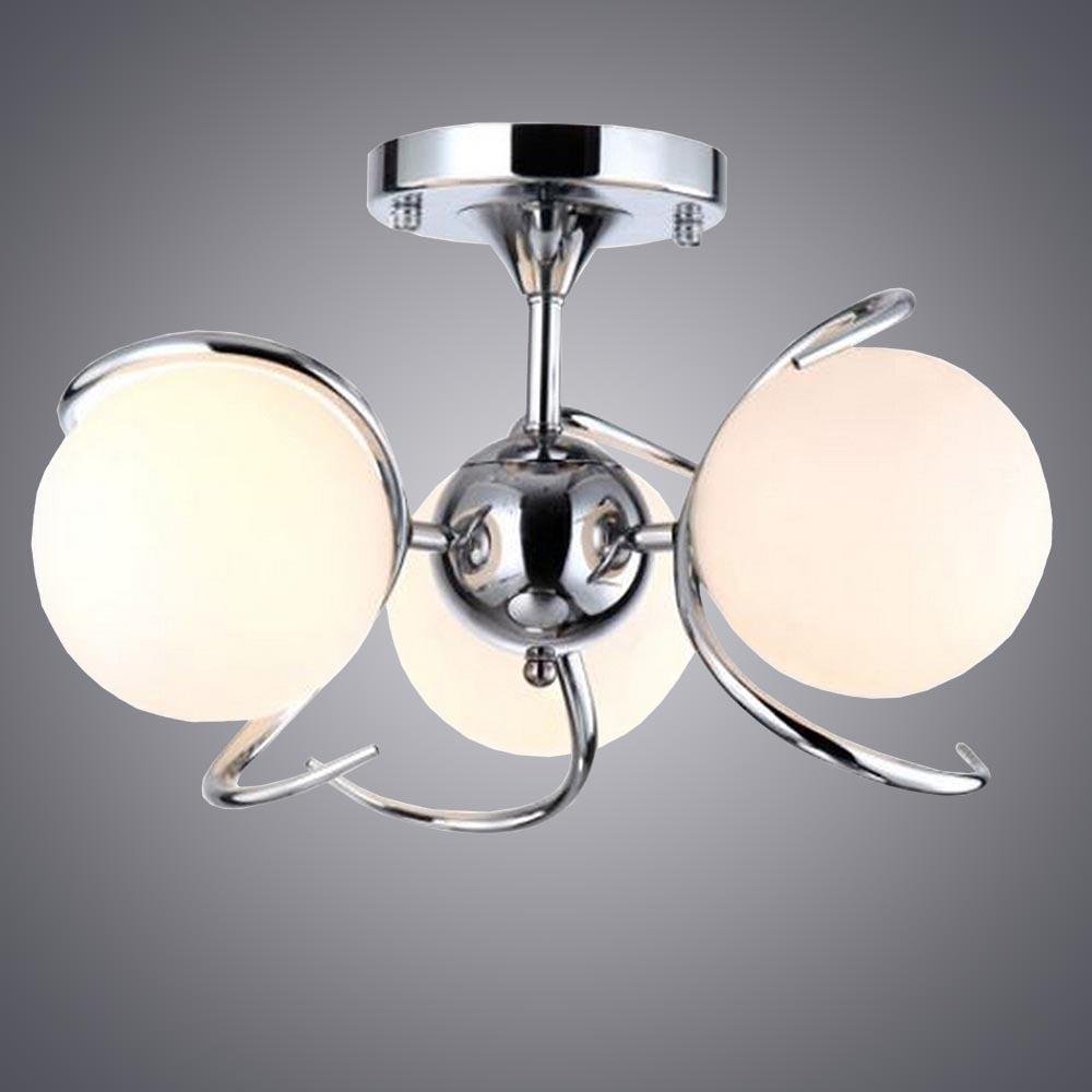 Потолочная люстра Omnilux Dalmine OML-64107-03 OMNILUX DALMINE, ШАР 279194 Белый  - Вид №1