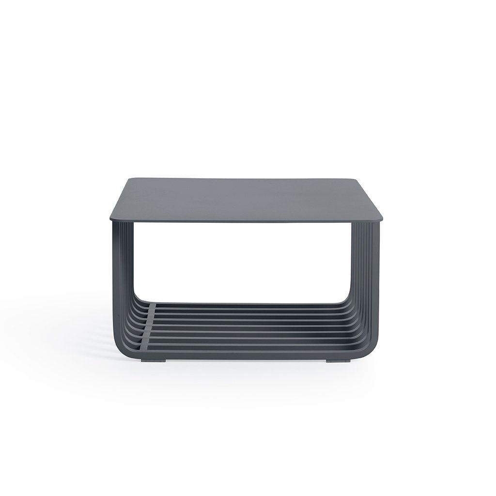 Термолаккированный алюминиевый квадратный журнальный столик Diabla гриль ARCH-00036513 - Вид №1