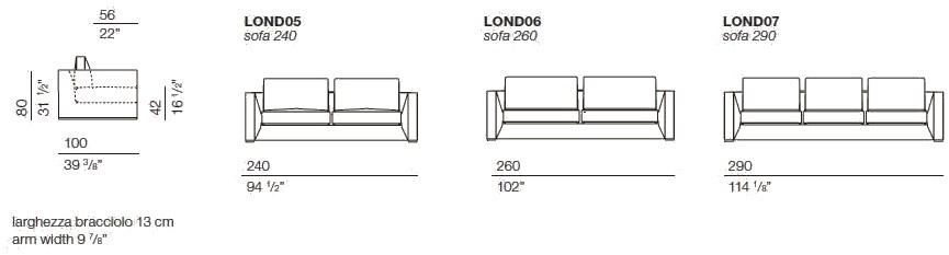 Bodema 3-х местный кожаный диван sun-id-1417310 - Вид №4