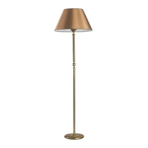 Торшер с абажуром бронзовый San Marino Swarovski SAN-LS-1(P/A)SW KUTEK SAN MARINO ABAZUR 00-3948915 Бронза