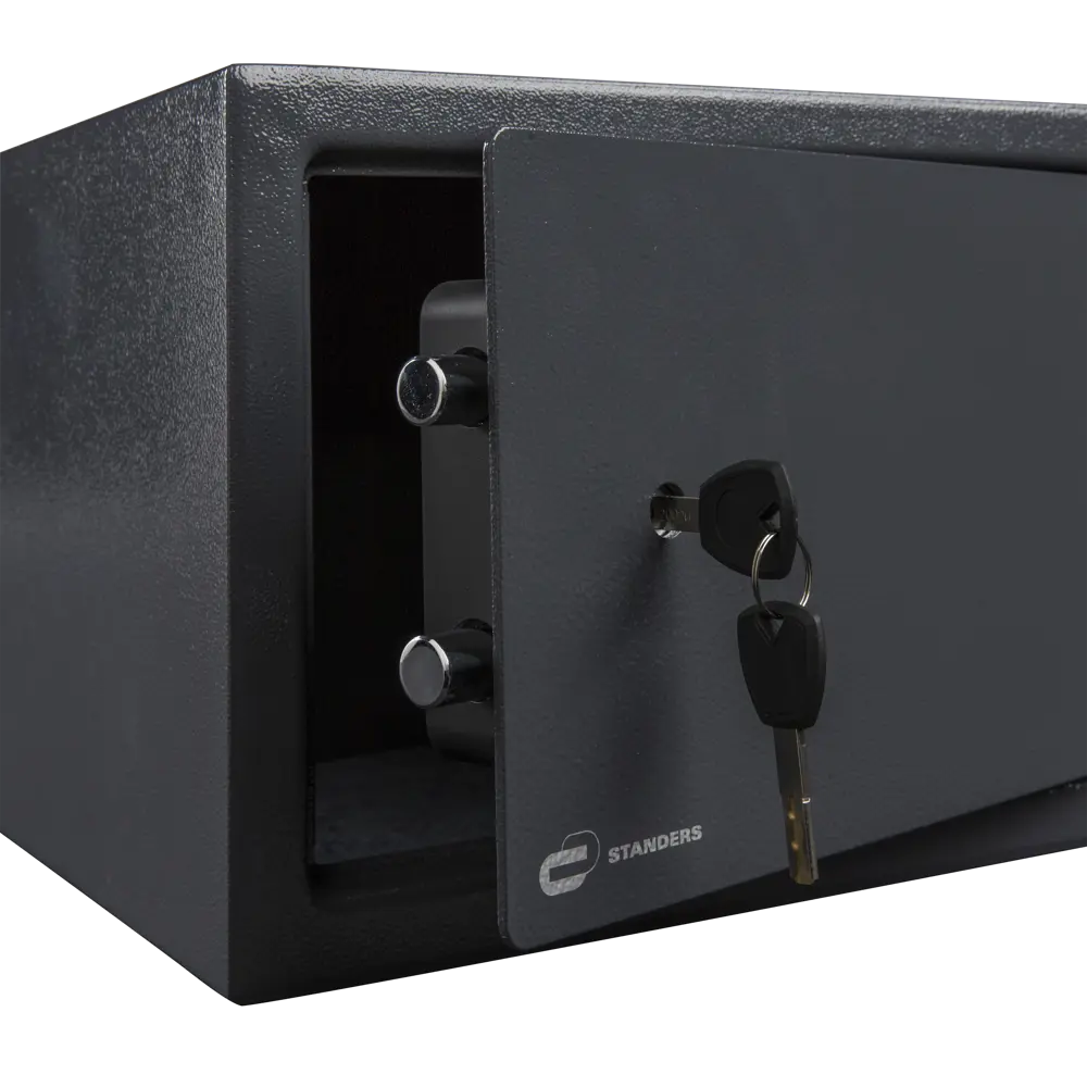 Сейф Standers 15/16 л с ключевым замком 35x23x25 см сталь 85155291 STLM-2044661  - Вид №1