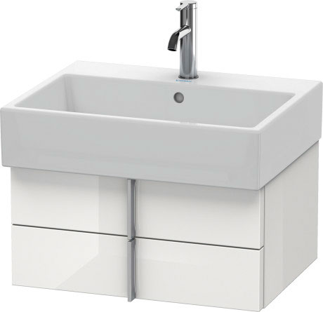 VA628500707 Тумбочка подвесная Vero Air #VA6285 584 x 431 мм Бетонно-серый матовый декор Duravit - Вид №2