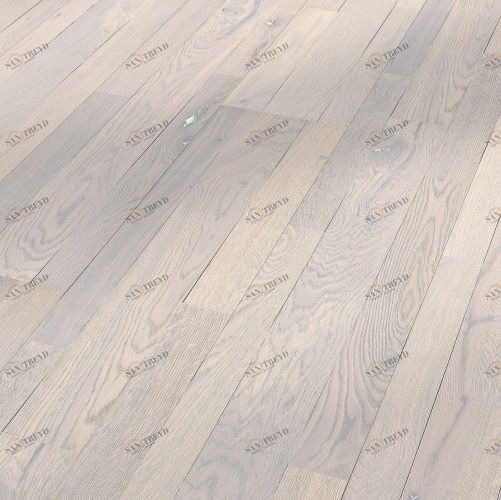 Широкий паркет Meister PС 400 Style Белый 8267 Дуб Рустик с брашью (Текстурированная) 2400х255 мм 2300200056