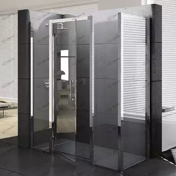 Двери в нишу 156 см KUADRA G+2F Novellini KUADRA KUADG2F1501K