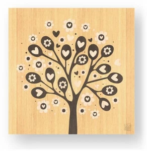 LIGNIS® Каркас из инкрустированного дерева Dolcevita love 11.044