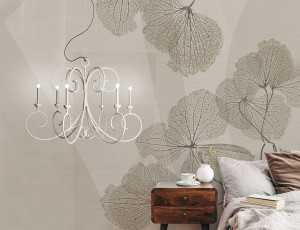 Обои с цветочными мотивами