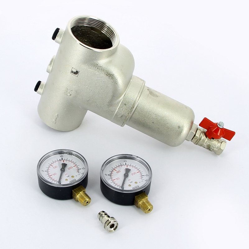 Фильтр промывной с двумя маноментрами ITAP 2" 1892 - Вид №3