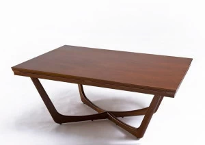 Unopiù Прямоугольный журнальный столик из красного дерева C'est la vie Bomotf