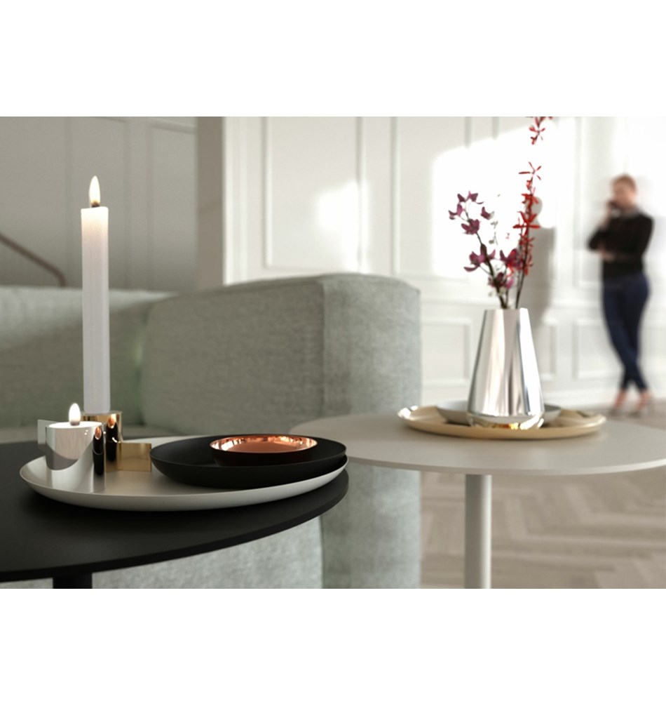 FROST Подсвечник 2003 » золото Нержавеющая сталь Золото N2003-GO  - Вид №4