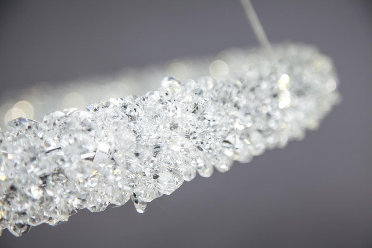 Подвесной светодиодный светильник Bogates Pandora 416/1 Strotskis BOGATES ДИЗАЙНЕРСКИЕ, PANDORA 200144 Хром  - Вид №1