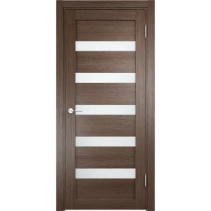 Дверь межкомнатная остеклённая Ницца 90x200 см ПВХ цвет дуб неаполь с фурнитурой 18265808 STLM-2042892