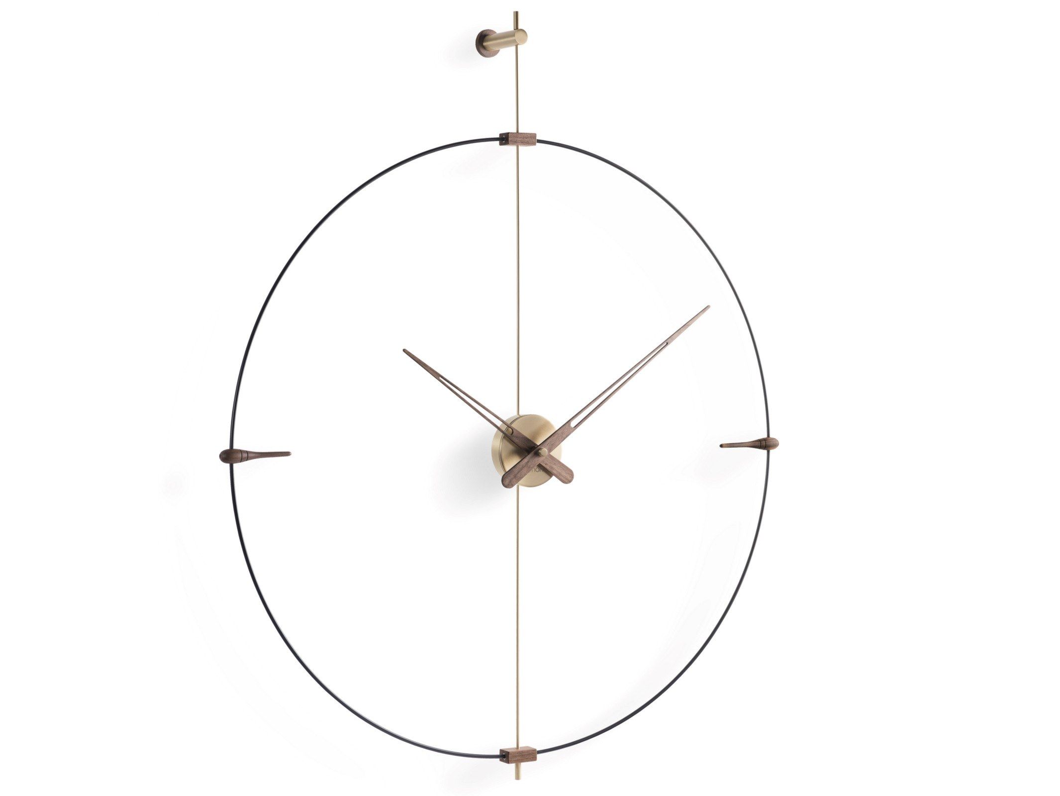 Деревянные и металлические настенные часы NOMON кольца ARCH-00062745