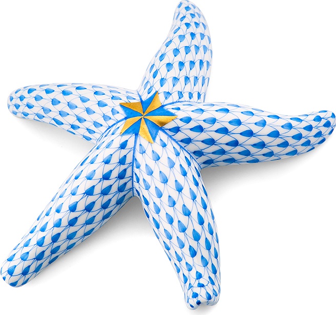 10623445 Herend Фигурка 2,5см "Морская звезда" Фарфор 