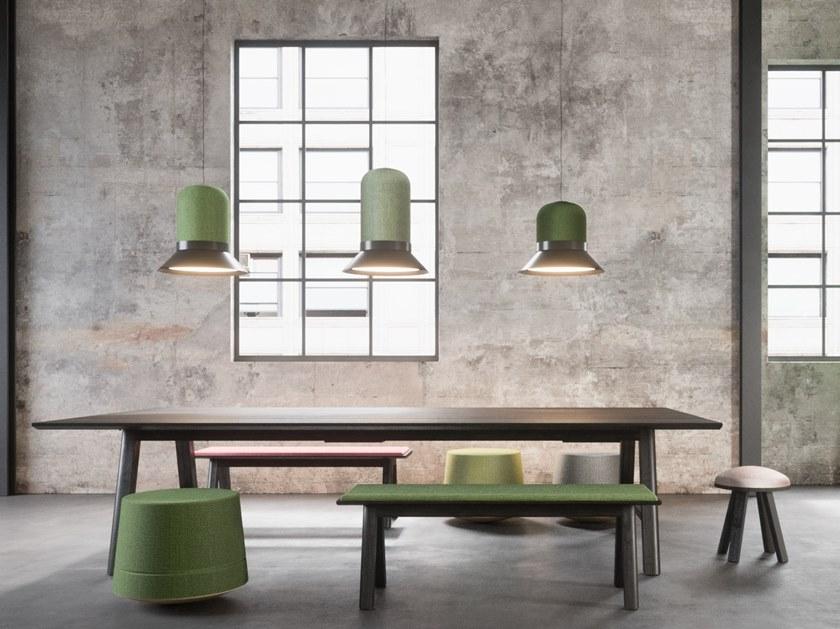 BuzziSpace Светодиодный подвесной светильник с прямым светом из ткани sun-id-1458858 - Вид №5