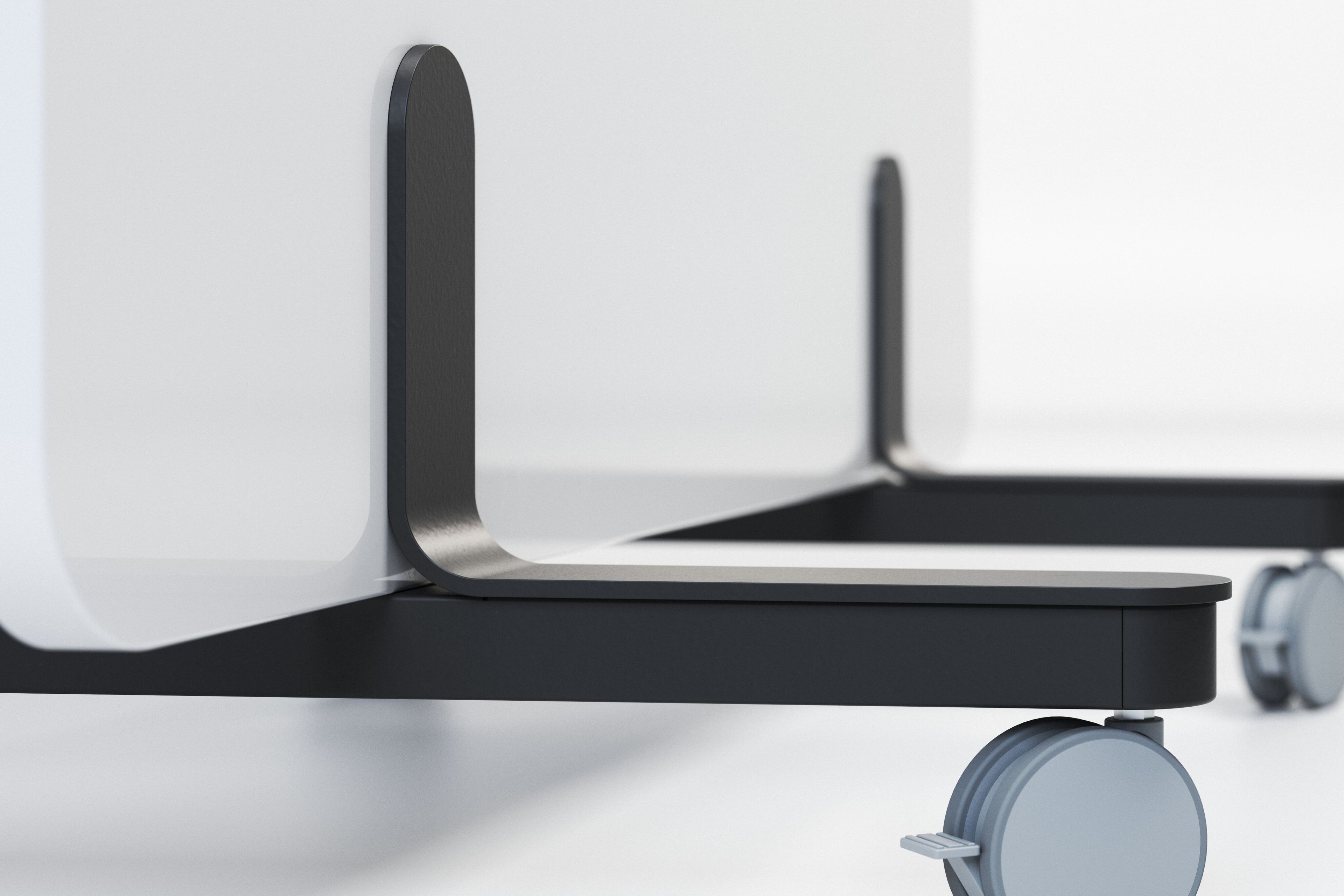 Звукопоглощающая офисная перегородка отдельно стоящая ткань Haworth Collaborate ARCH-00108321 - Вид №3