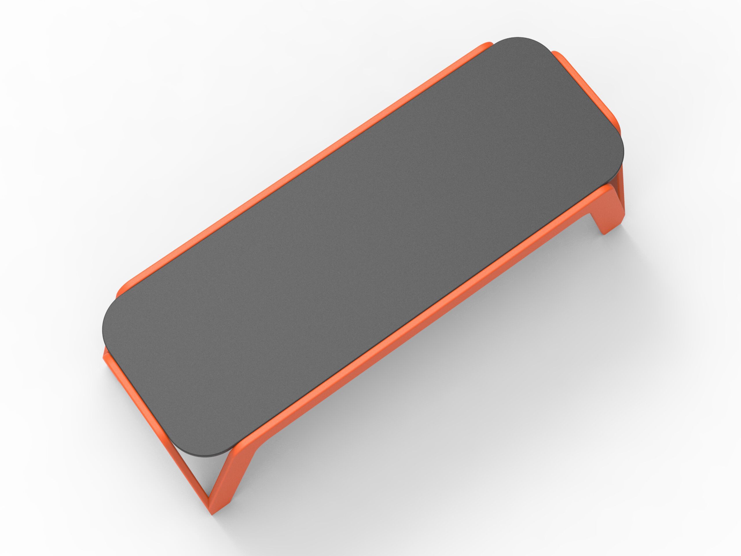 Скамейка из полиэтилена без спинки Donye компас ARCH-00130082 - Вид №2