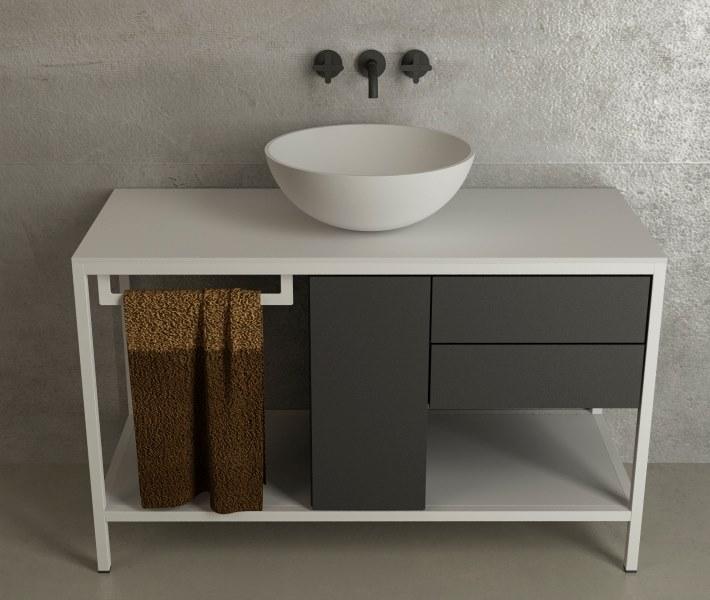 MOMA Design Металлическая модульная напольная консольная мойка sun-id-1469415 - Вид №6