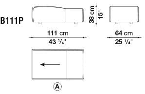 B&B Italia Модульный угловой диван из ткани Bend sun-id-1444225 - Вид №23
