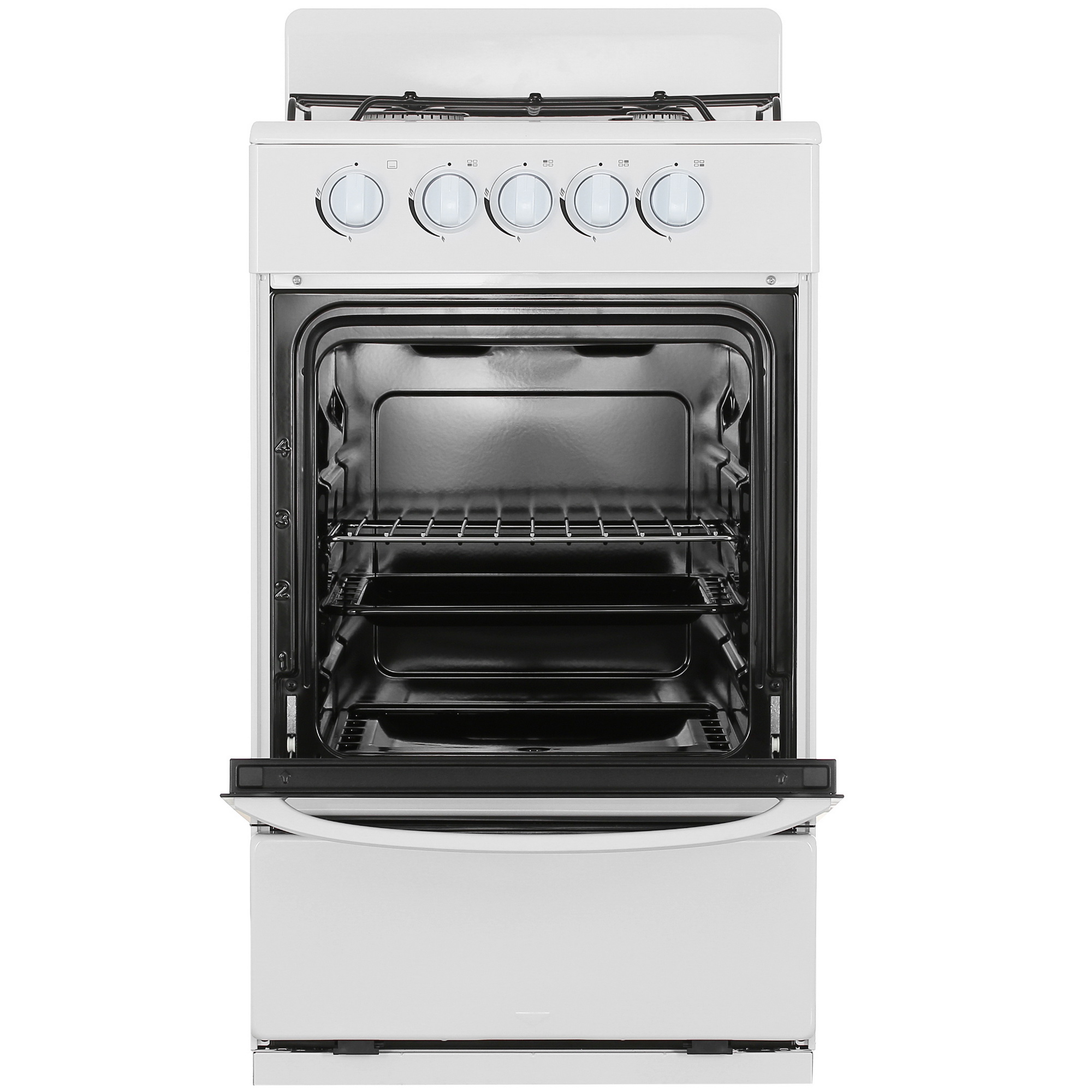 9081929 Газовая плита Aceline G15-1W белый STDN-0066227 - Вид №7