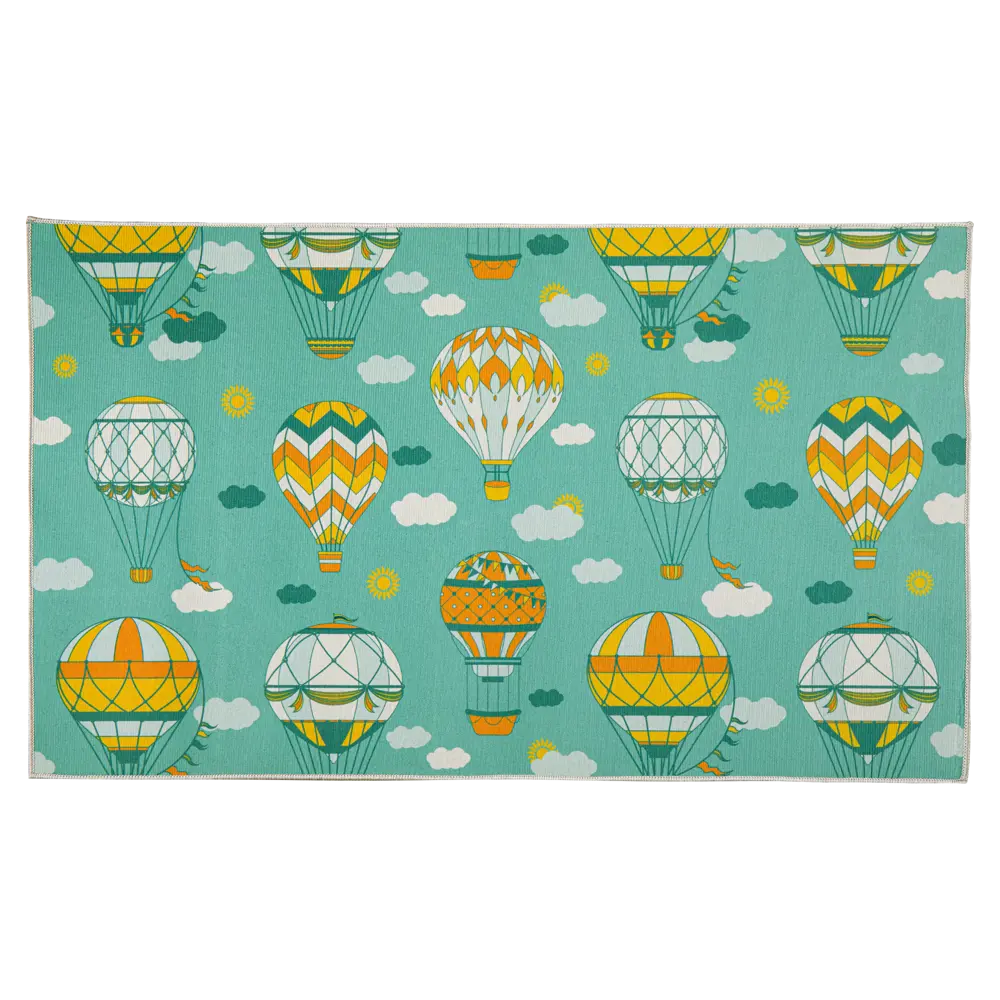 Santreyd Коврик хлопковый «Воздушные шары» 60×100 см для уюта в интерьере 89370094 STLM-1071530