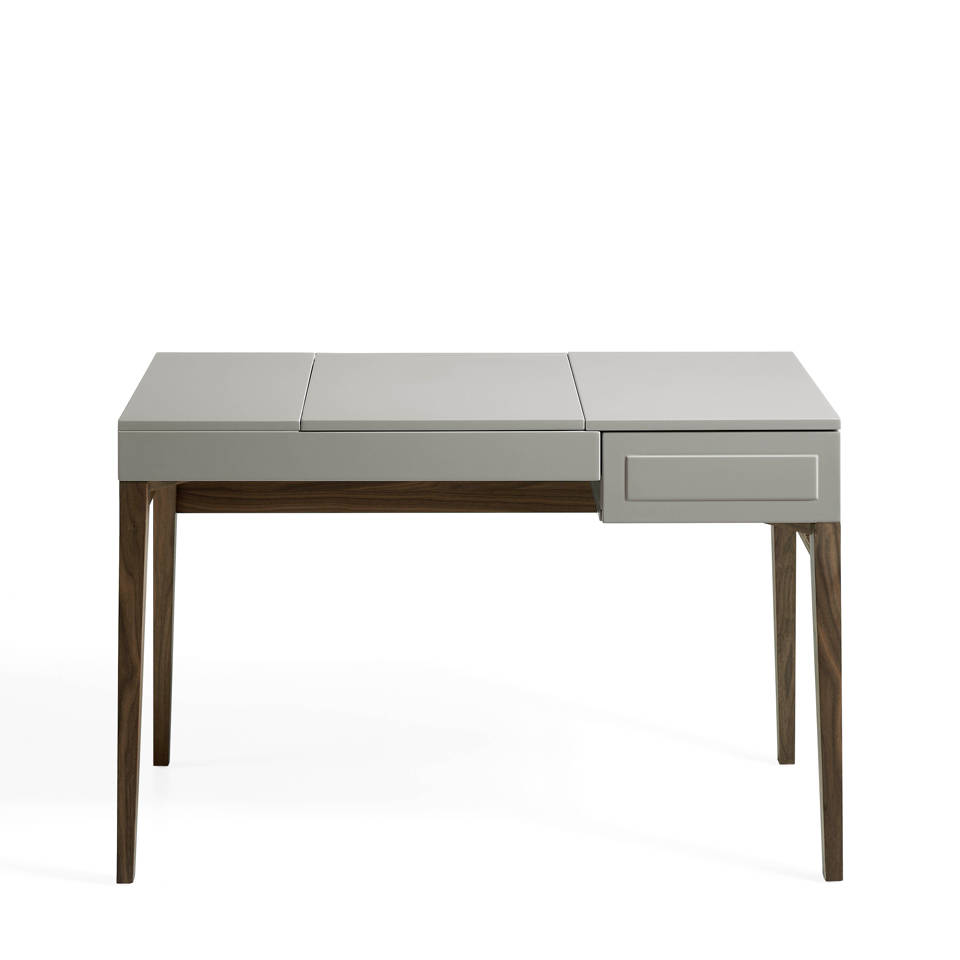 Туалетный столик с зеркалом 50х120 см глянцевый серый от Angel Cerda ANGEL CERDA CP1709 00-3882196 Орех;бежевый;коричневый;серый  - Вид №3