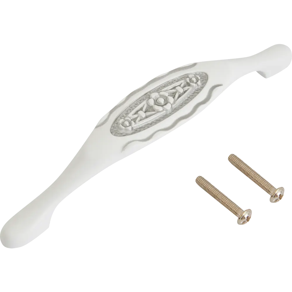 Мебельная ручка-скоба Jet 208 белый матовый 128 мм STLM-2175242 - Вид №3