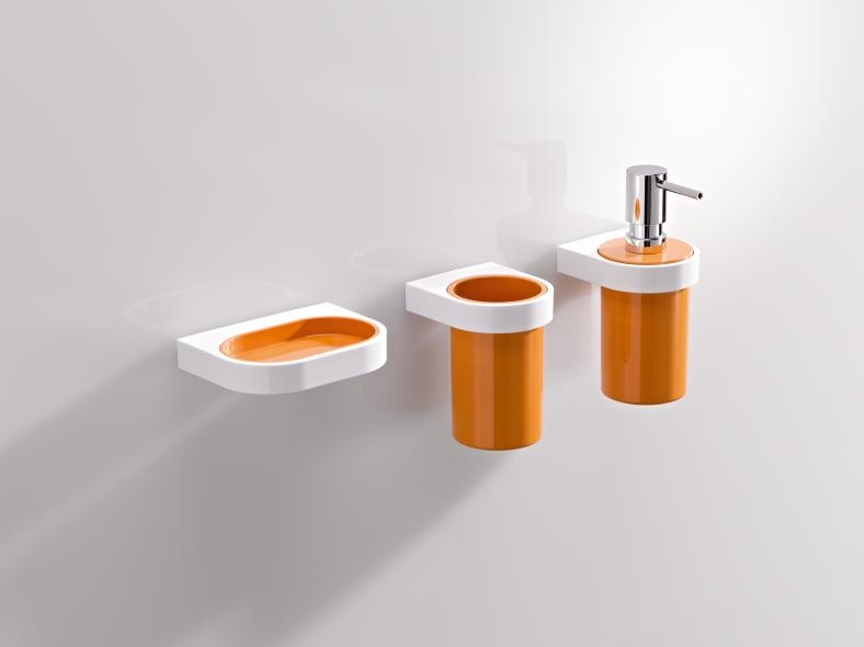 800.06.010 Дозатор для мыла или дезинфицирующего средства с держателем HEWI USA Produkte  - Вид №5