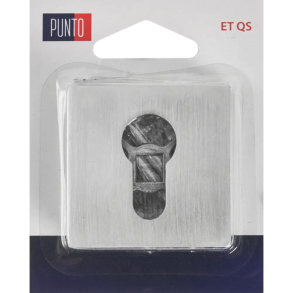 PUNTO Накладка на цилиндр BK6.K.QS52 хром - защита замочной скважины 85282335 STLM-0060753 - Вид №3