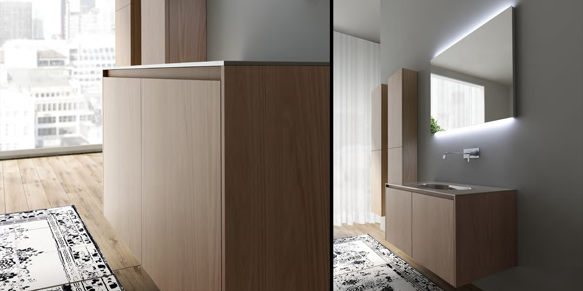 Комплект мебели №22 200 см Antonio Lupi PIANA Antoniolupi 22PIANA - Вид №1