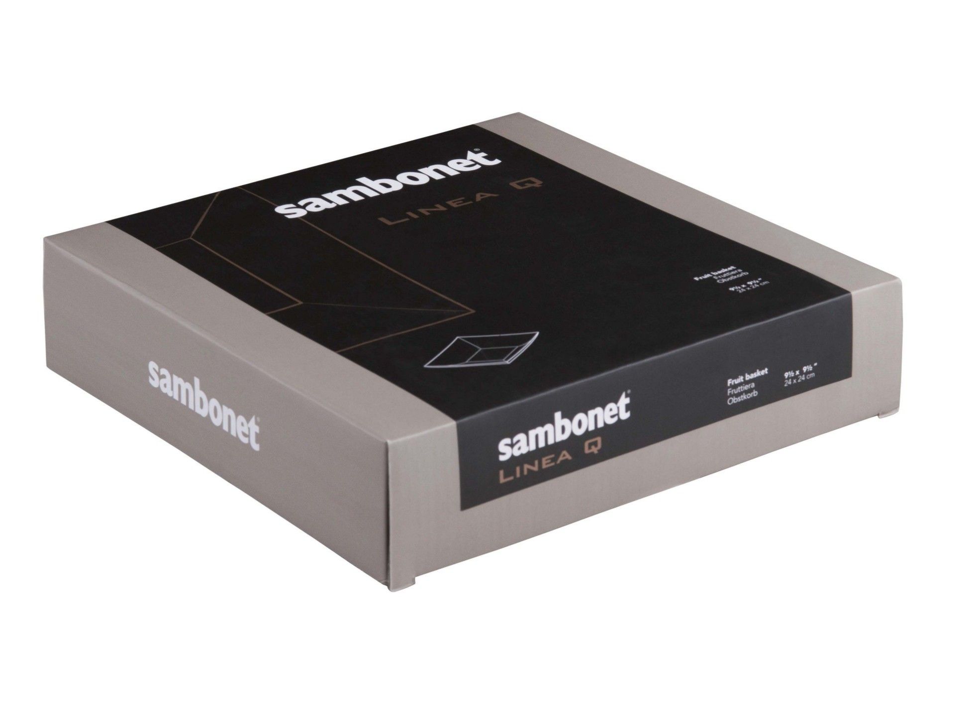 Квадратная пластина из нержавеющей стали Sambonet линия Q ARCH-00107239 - Вид №1